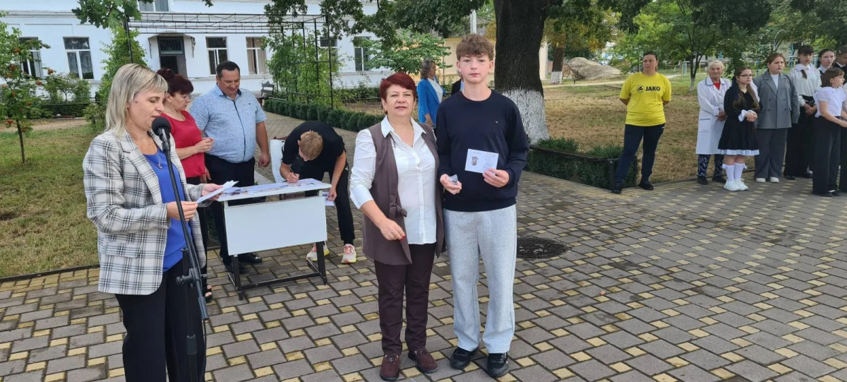 В школах Григориопольского района состоялось вручение знаков отличия ГТО